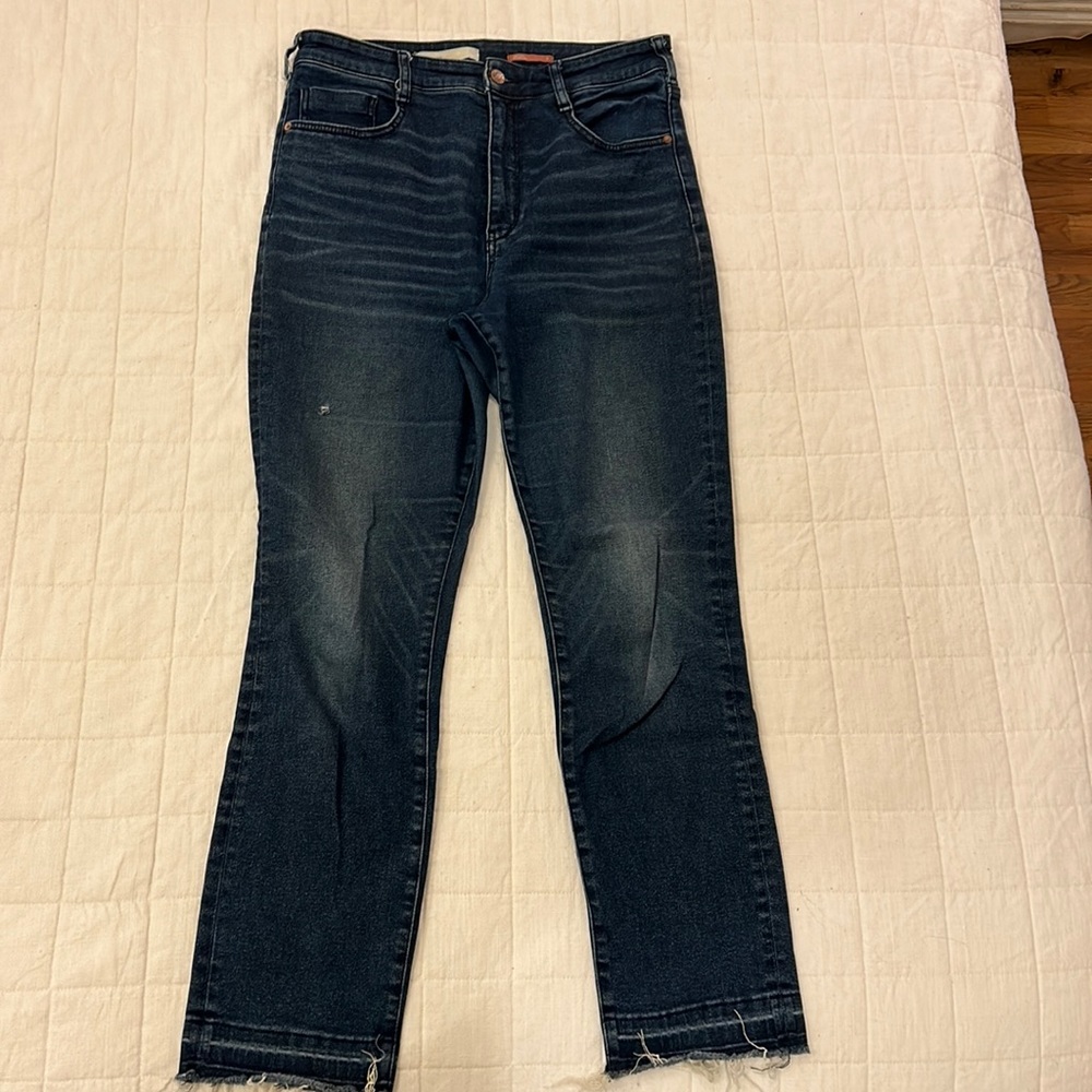Anthropologie Pilcro High Rise Cigarette Jeans size 31
